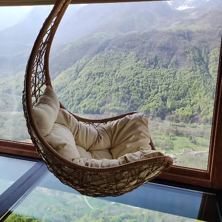 بيت خشبي Skylodge 'il Rifugio Dell'anima'