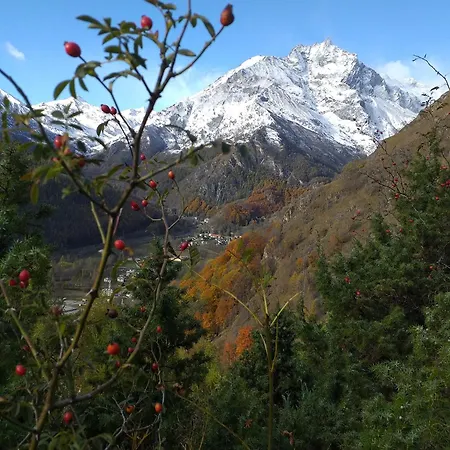 Skylodge 'il Rifugio Dell'anima' بيت خشبي Usseglio